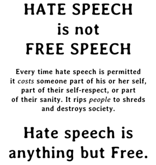 Hate-Speech-is-not-Free-Speech